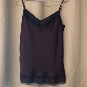Ann Taylor Loft Plum Camisole